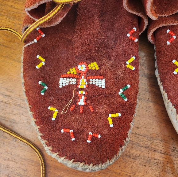 Vintage Guilfair Original Moccasins Guilmox Leather Soft Suede - Picture 3 of 9